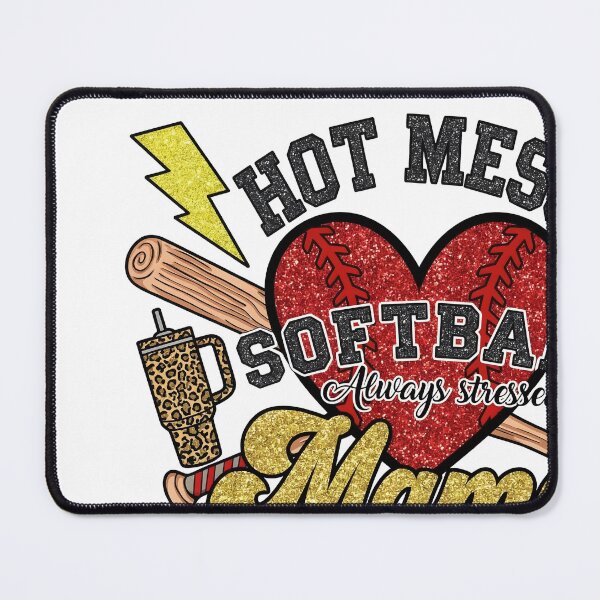 Item preview, Funny Softball Mama Humor designed and sold by KroghDs.