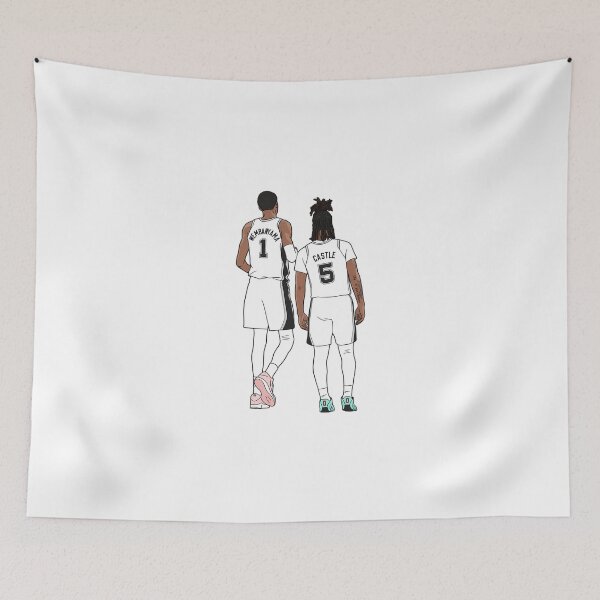 Item preview, Victor Wembanyama And Stephon Castle  designed and sold by KarryPack5.