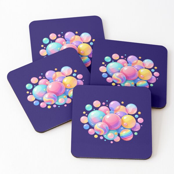 Item preview, Retro Aesthetic Pastel Bubble Universe – Vibrant Y2K Dreamcore Art designed and sold by Far Out Goods.