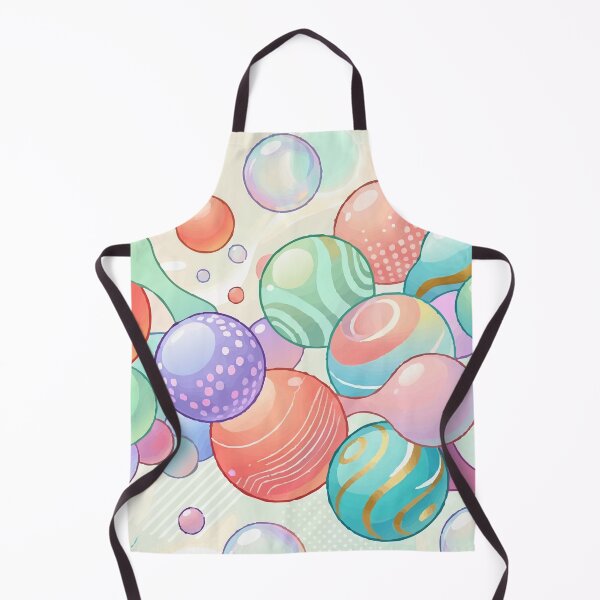 Item preview, Pastel Retro Bubble Universe – Y2K Aesthetic Abstract Floating Spheres designed and sold by Far Out Goods.