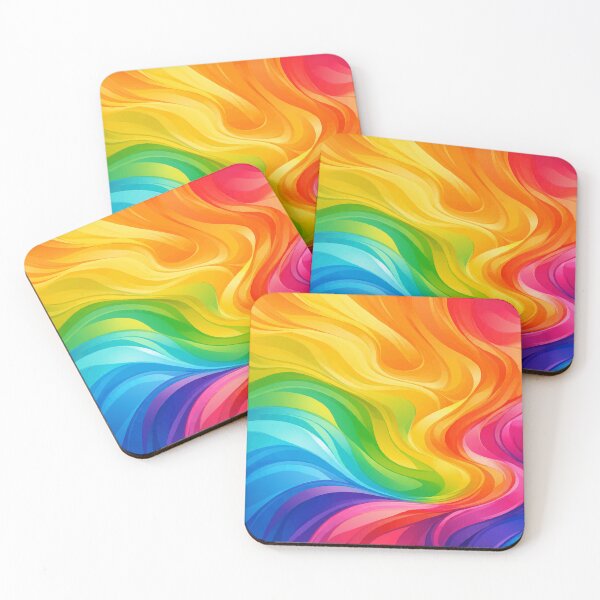 Item preview, Psychedelic Rainbow Liquid Swirl – Colorful Abstract Fluid Flow Art designed and sold by Far Out Goods.