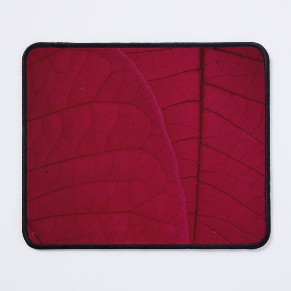 Item preview, Crimson Veins: Macro Leaf Abstract designed and sold by ISOandInk.
