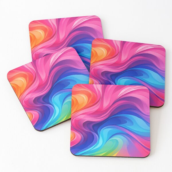 Item preview, Liquid Rainbow Flow – Vibrant Abstract Psychedelic Swirl Gradient designed and sold by Far Out Goods.