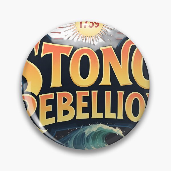 Item preview, Stono Rebellion 1739 – Slave Revolt History | Retro Freedom Design designed and sold by fivepikes.