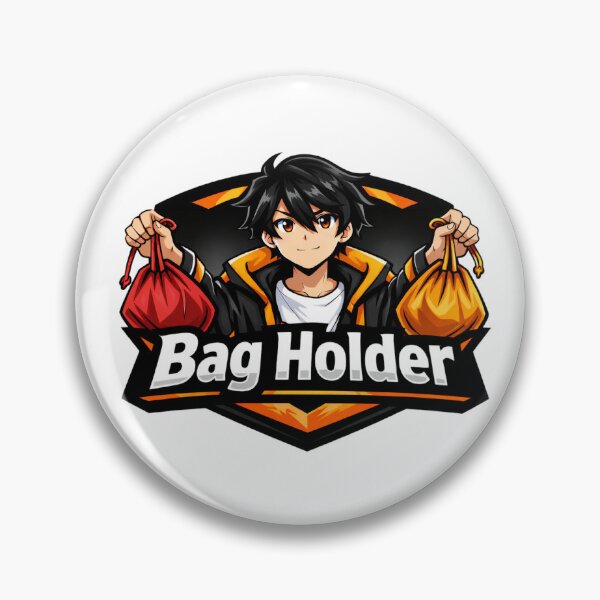 Item preview, Bag Holder Crypto Meme Anime Trader | Diamond Hands Bagholder Joke designed and sold by VolatilityEdge.
