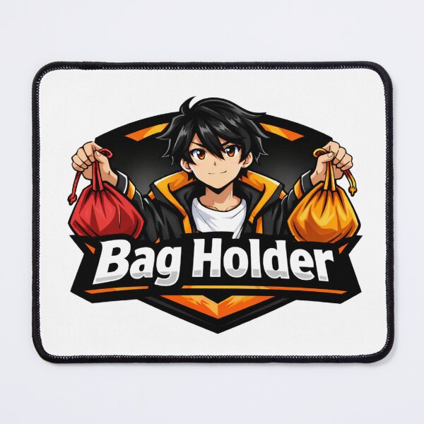 Item preview, Bag Holder Crypto Meme Anime Trader | Diamond Hands Bagholder Joke designed and sold by VolatilityEdge.