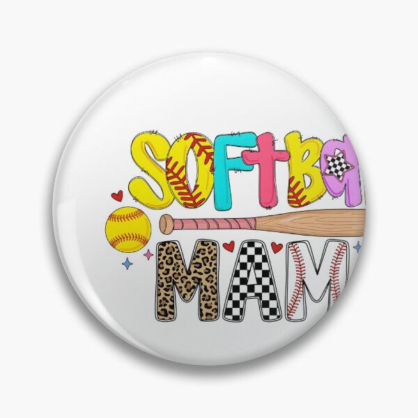 Artikelvorschau, Softball Mama Spieltag entworfen und verkauft von KroghDs.