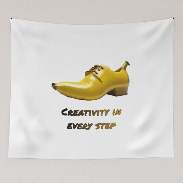 Item preview, Banana Shoe Pop Art T-shirt - Creativity in every step. designed and sold by NotEqualOfficial.