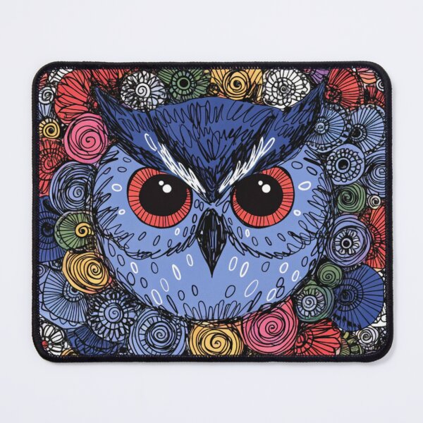 Item preview, Floral Mandala Art owl – Intricate Flower Mandala Design designed and sold by Anime9122.