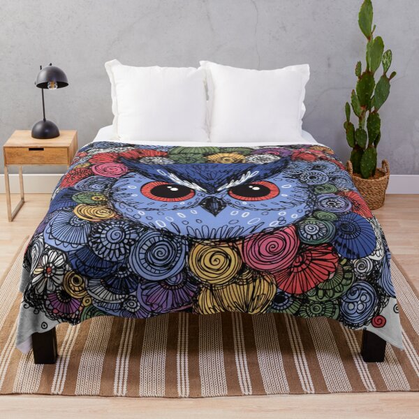 Item preview, Floral Mandala Art owl – Intricate Flower Mandala Design designed and sold by Anime9122.
