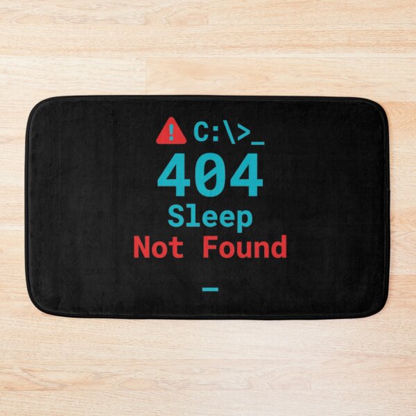 Item preview, 404 Sleep Not Found  Funny IT Support Tech Shirt designed and sold by KurtByteStudio.