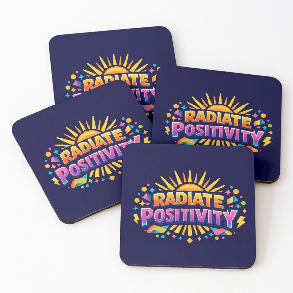 Item preview, Radiate Positivity - Retro Sunshine Typography & Vibrant Pop Art designed and sold by Far Out Goods.