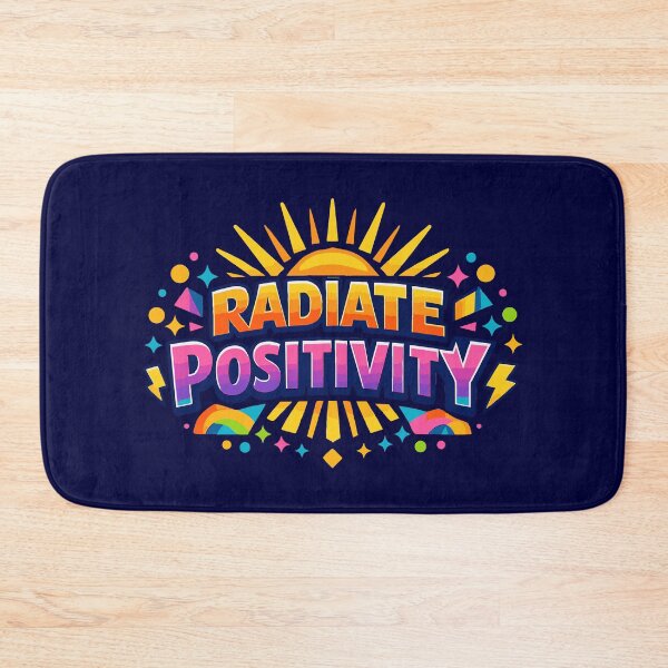Item preview, Radiate Positivity - Retro Sunshine Typography & Vibrant Pop Art designed and sold by Far Out Goods.
