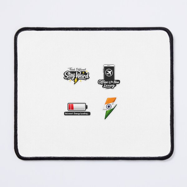 Item preview, Think Different Stay Weird Sticker designed and sold by waghrahul9975.