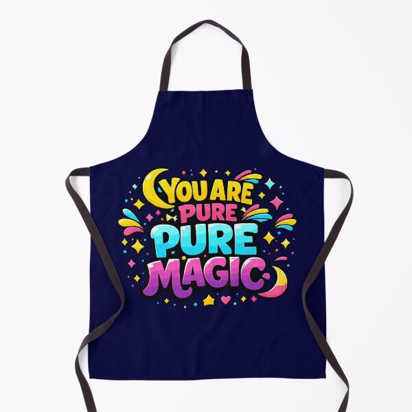 Item preview, You Are Pure Magic - Vibrant Pastel Retro Quote Typography designed and sold by Far Out Goods.