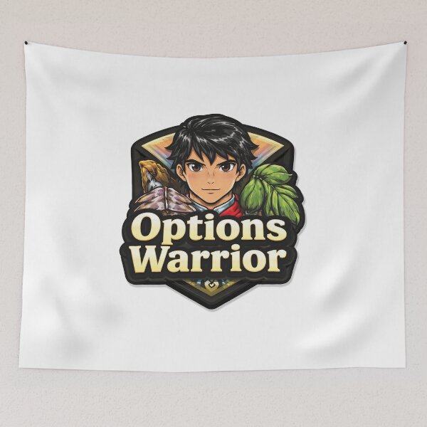 Item preview, Options Warrior – Anime Options Trader | Theta Gang Premium Seller | Stock Market Trading designed and sold by VolatilityEdge.