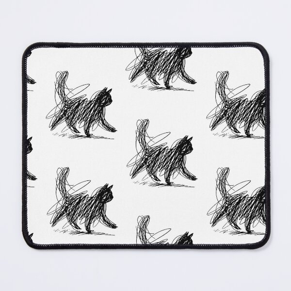 Item preview, Abstract Scribble cat designed and sold by Goleon12.