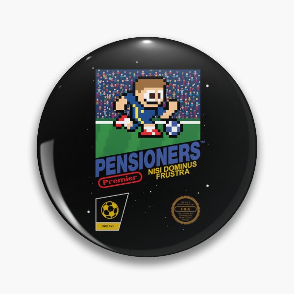 Item preview, The Pensioners 8bit Football designed and sold by mountassirmahdi.