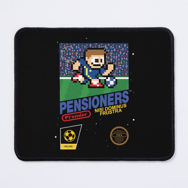 Item preview, The Pensioners 8bit Football designed and sold by mountassirmahdi.