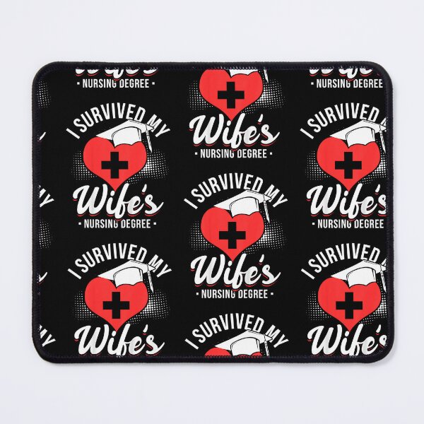 Item preview, I Survived My Wife's Nursing Degree Wife designed and sold by Goleon12.