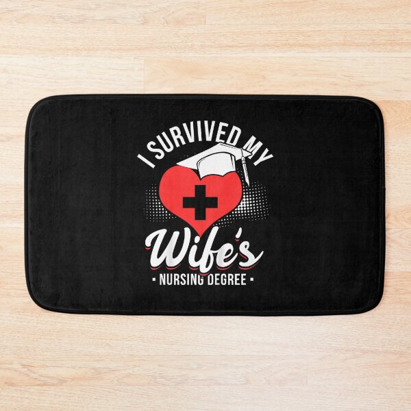 Item preview, I Survived My Wife's Nursing Degree Wife designed and sold by Goleon12.