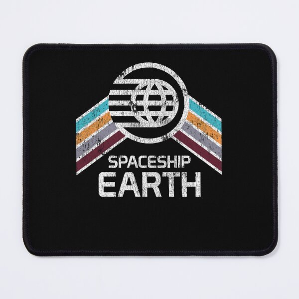 Item preview, Spaceship Earth Logo in Distressed Style  designed and sold by Kasia-2001.