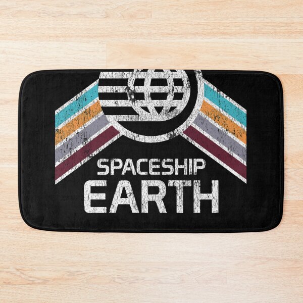 Item preview, Spaceship Earth Logo in Distressed Style  designed and sold by Kasia-2001.