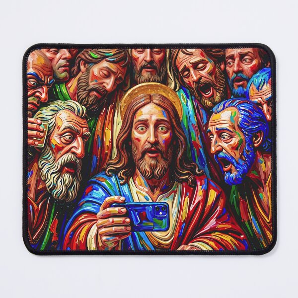 Item preview, The Last Supper Selfie – Funny Jesus and Apostles Christian Art designed and sold by JuandiArt7.