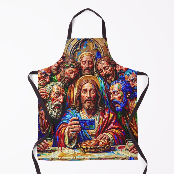 Item preview, The Last Supper Selfie – Funny Jesus and Apostles Christian Art designed and sold by JuandiArt7.