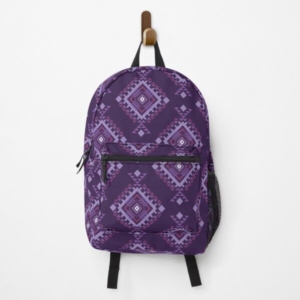 Item preview, Purple Ethnic Geometric Diamond Seamless Pattern designed and sold by PowerAntShop.