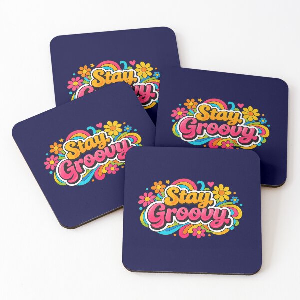 Item preview, Stay Groovy Retro Psychedelic – Colorful 70s Flower Power Aesthetic designed and sold by Far Out Goods.