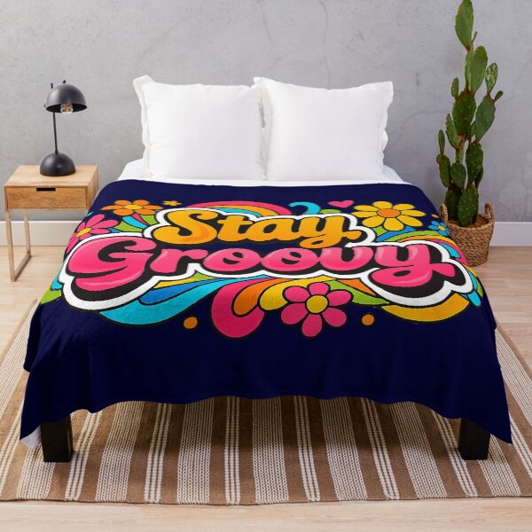 Item preview, Stay Groovy Retro Psychedelic – Colorful 70s Flower Power Aesthetic designed and sold by Far Out Goods.