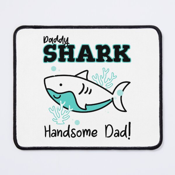 Item preview, Daddy Shark Handsome Dad Cute Father's Day Dad Gift for Dad designed and sold by DesignbyAACreations .