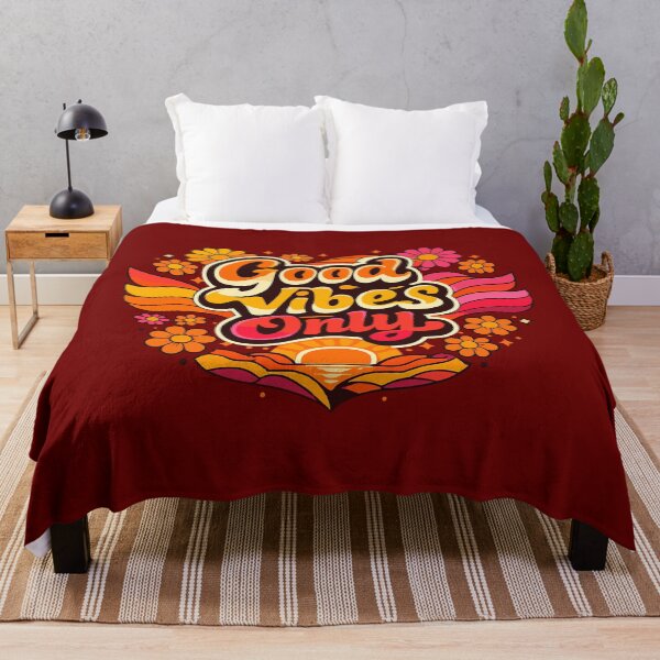 Item preview, Retro Good Vibes Only – Groovy 70s Hippie Aesthetic Floral designed and sold by Far Out Goods.