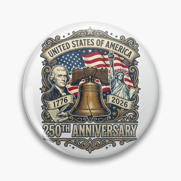 Item preview, 250th Anniversary 1776 2026 Thomas Jefferson designed and sold by LiviuGligoros.
