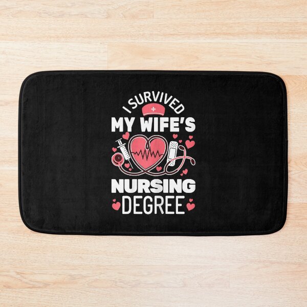 Item preview, I Survived My Wife's Nursing Degree School Graduation designed and sold by Goleon12.