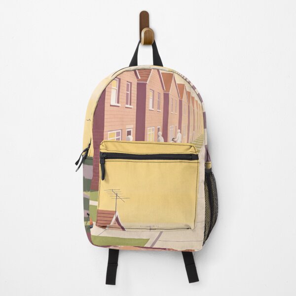 Item preview, Retro surreal suburban illustration designed and sold by Random Designs.