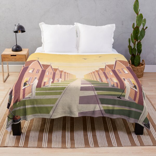 Item preview, Retro surreal suburban illustration designed and sold by Random Designs.
