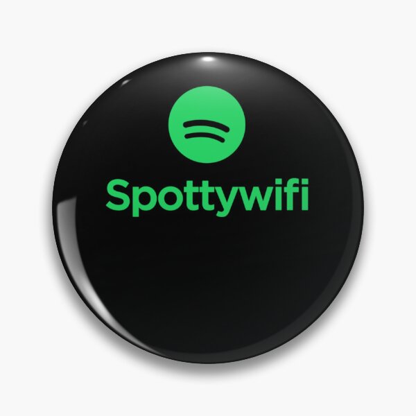 Item preview, Spotty Wi-fi Music App Logo Parody  designed and sold by Kasia-2001.