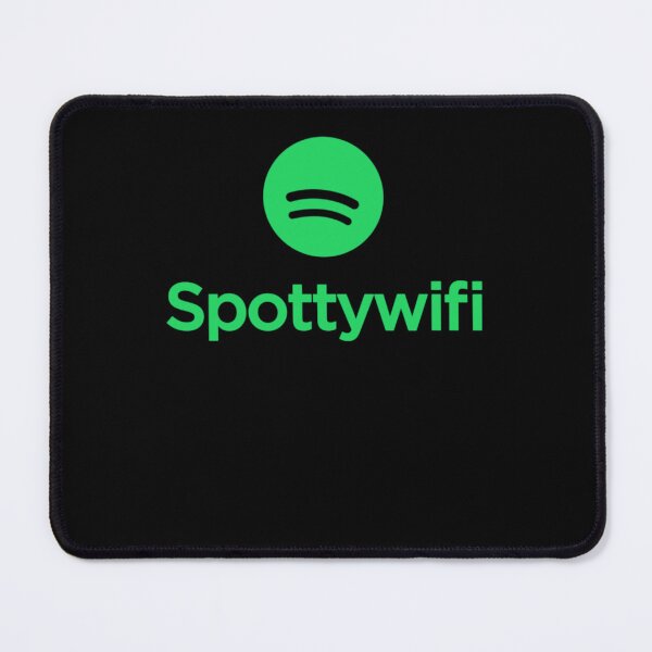 Item preview, Spotty Wi-fi Music App Logo Parody  designed and sold by Kasia-2001.