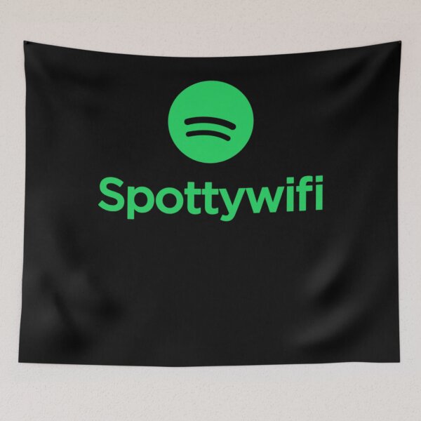 Item preview, Spotty Wi-fi Music App Logo Parody  designed and sold by Kasia-2001.