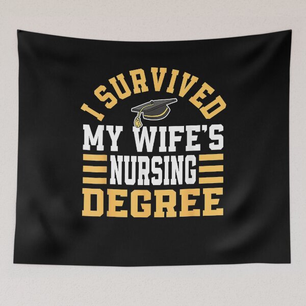 Item preview, I Survived My Wife’s Nursing Degree CNA LPN Nurse designed and sold by Goleon12.