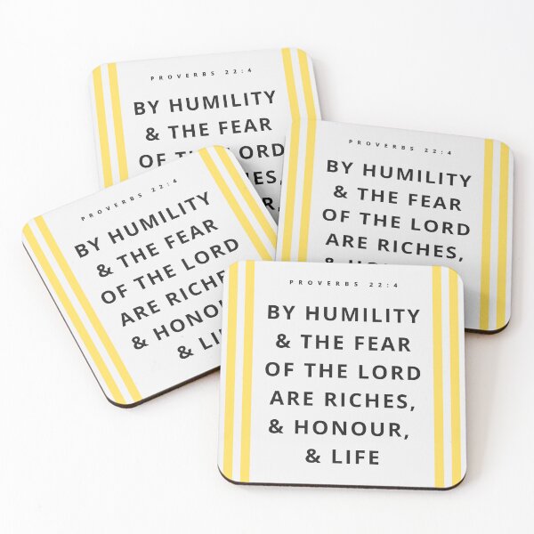 Item preview, Proverbs 22:4 designed and sold by Undonemadenew.