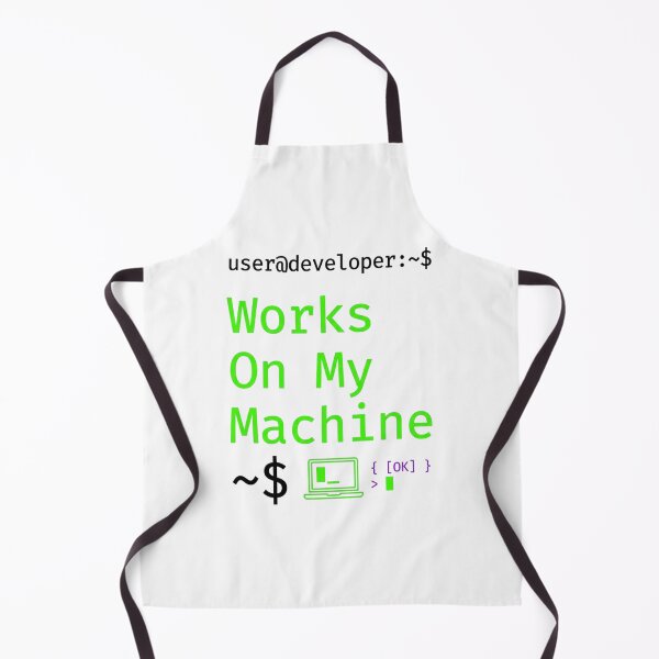 Item preview, Works On My Machine Programmer Humor Shirt designed and sold by KurtByteStudio.