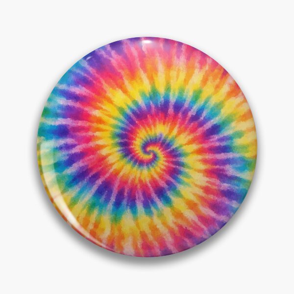 Item preview, Retro Rainbow Spiral Tie Dye Pattern designed and sold by Far Out Goods.
