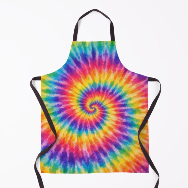 Item preview, Retro Rainbow Spiral Tie Dye Pattern designed and sold by Far Out Goods.