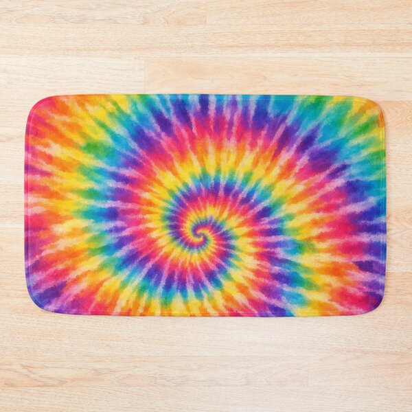 Item preview, Retro Rainbow Spiral Tie Dye Pattern designed and sold by Far Out Goods.