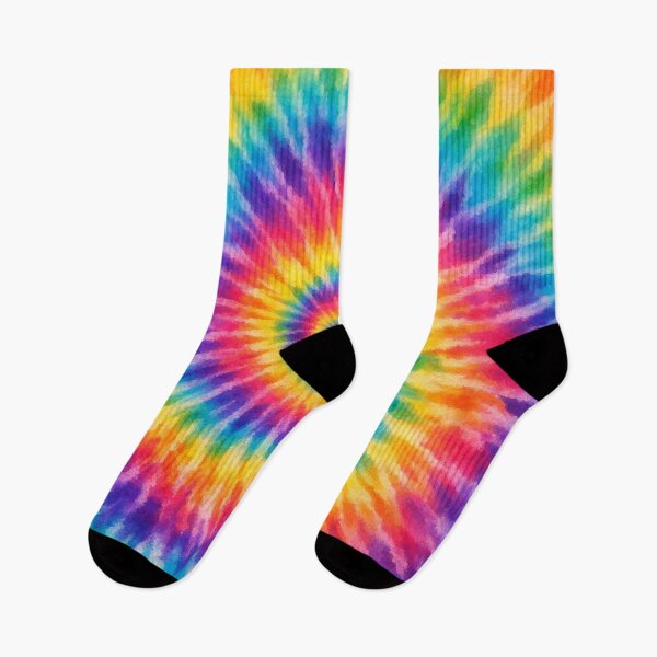 Item preview, Retro Rainbow Spiral Tie Dye Pattern designed and sold by Far Out Goods.