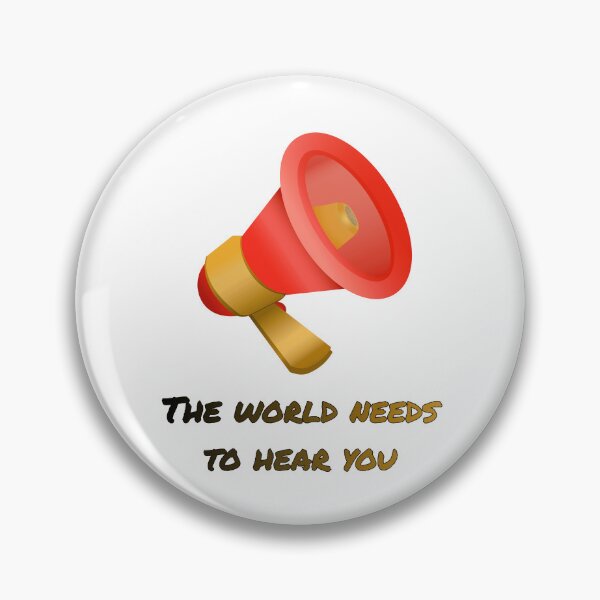 Item preview, Speak Up Megaphone T-shirt - The world needs to hear you. designed and sold by NotEqualOfficial.