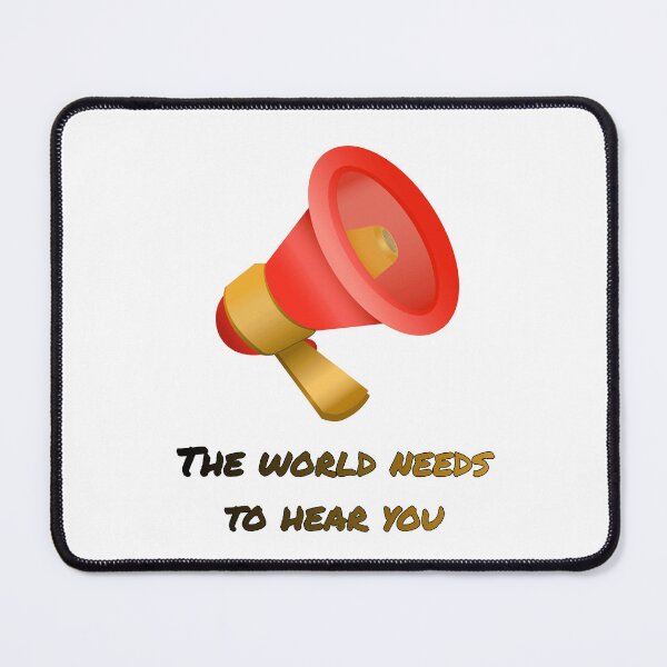 Item preview, Speak Up Megaphone T-shirt - The world needs to hear you. designed and sold by NotEqualOfficial.